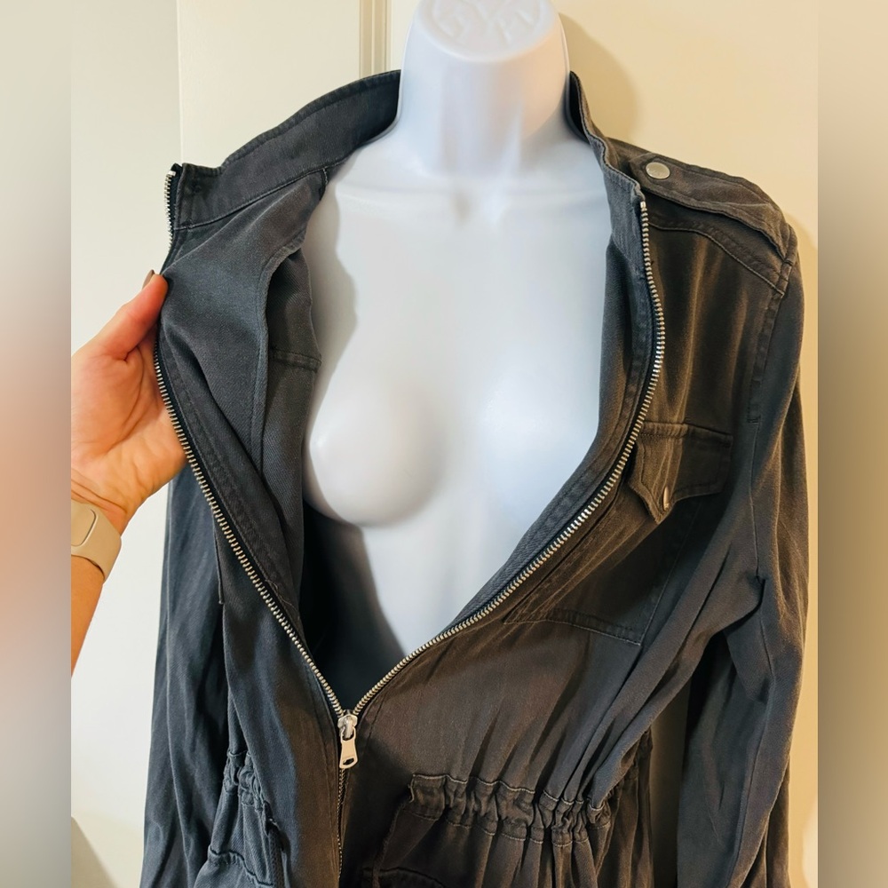 Gray Jean Express Jacket - image 7